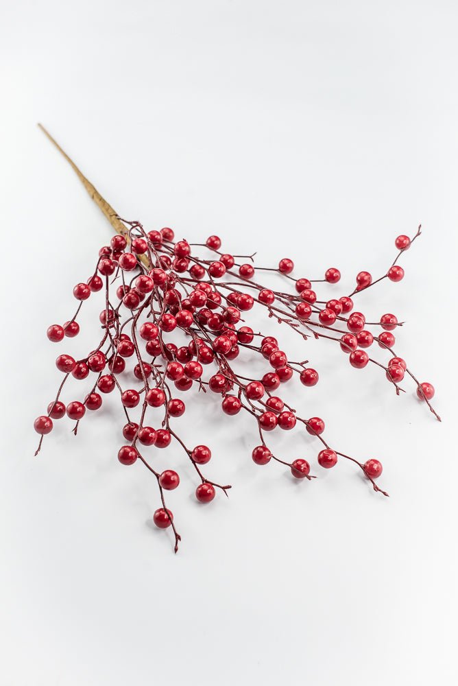 Artificial Red Berry Bush - 24" - Greenery MarketArtificial Flora86310RD