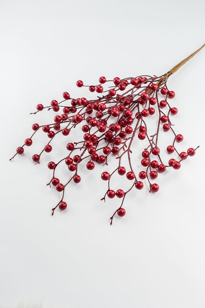 Artificial Red Berry Bush - 24" - Greenery MarketArtificial Flora86310RD