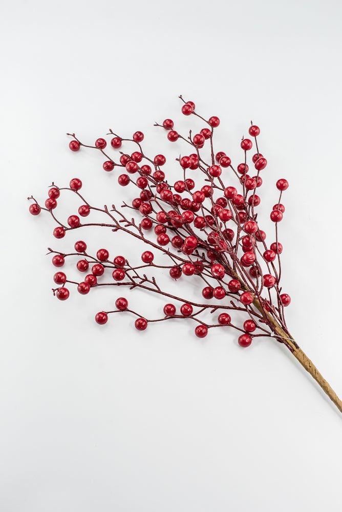 Artificial Red Berry Bush - 24" - Greenery MarketArtificial Flora86310RD