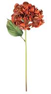 Artificial Red & Gold Glitter Hydrangea Spray - 22" - Greenery MarketArtificial FloraXF693-R