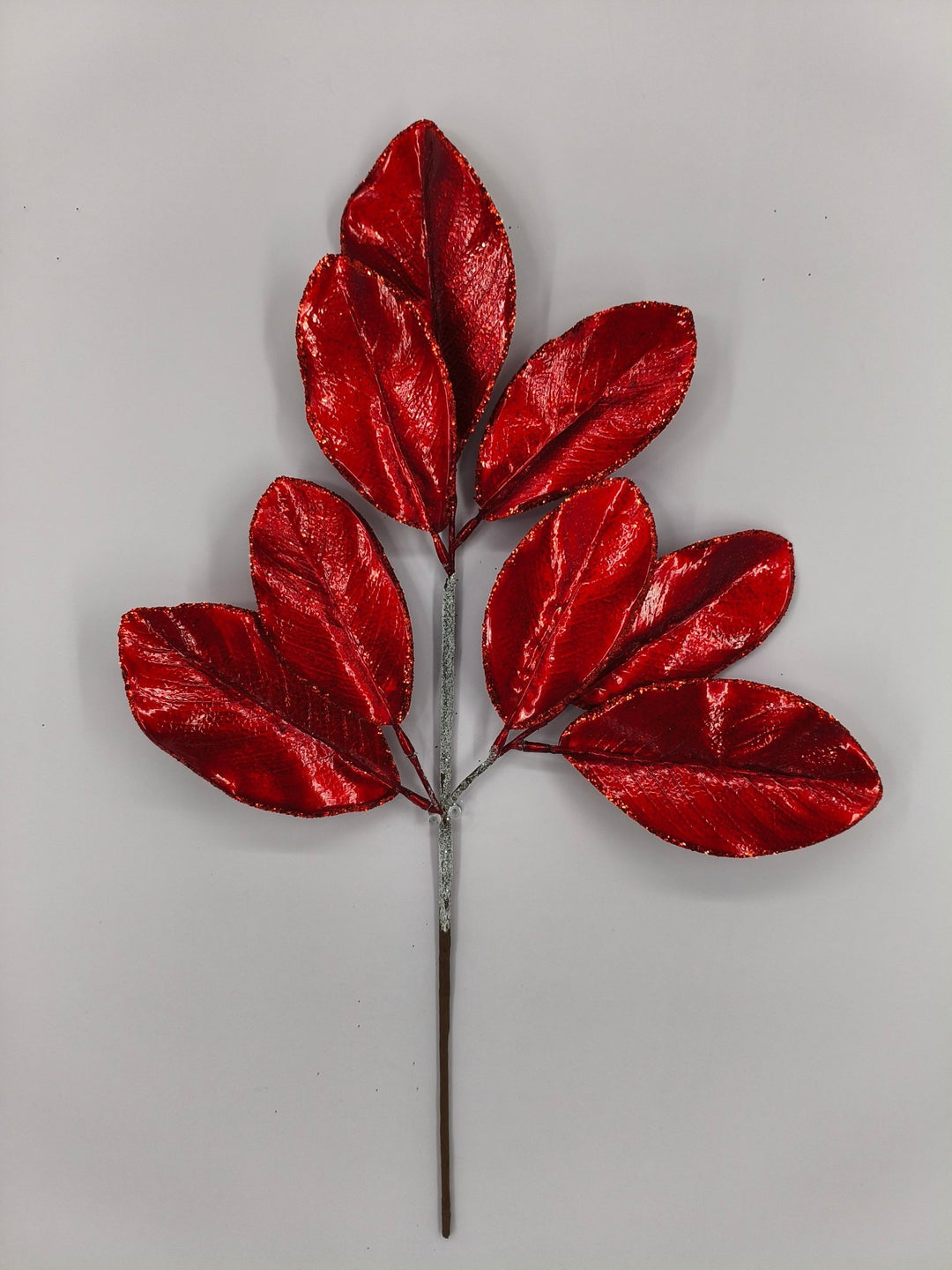 Artificial Red Magnolia Leaf Spray - 24" - Greenery MarketArtificial Flora85103-RD
