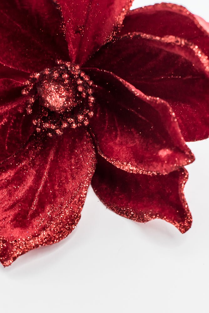Artificial Red Magnolia Stem - 8" - Greenery Market86868RD
