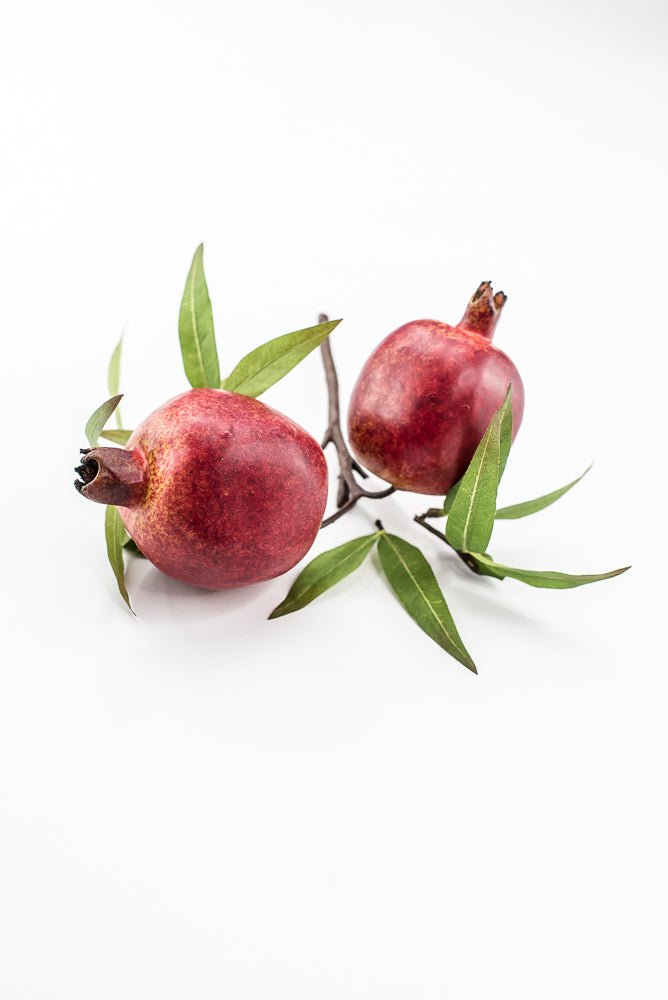 Artificial Red Pomegranate Pick - 10.5" - Greenery MarketF547-R