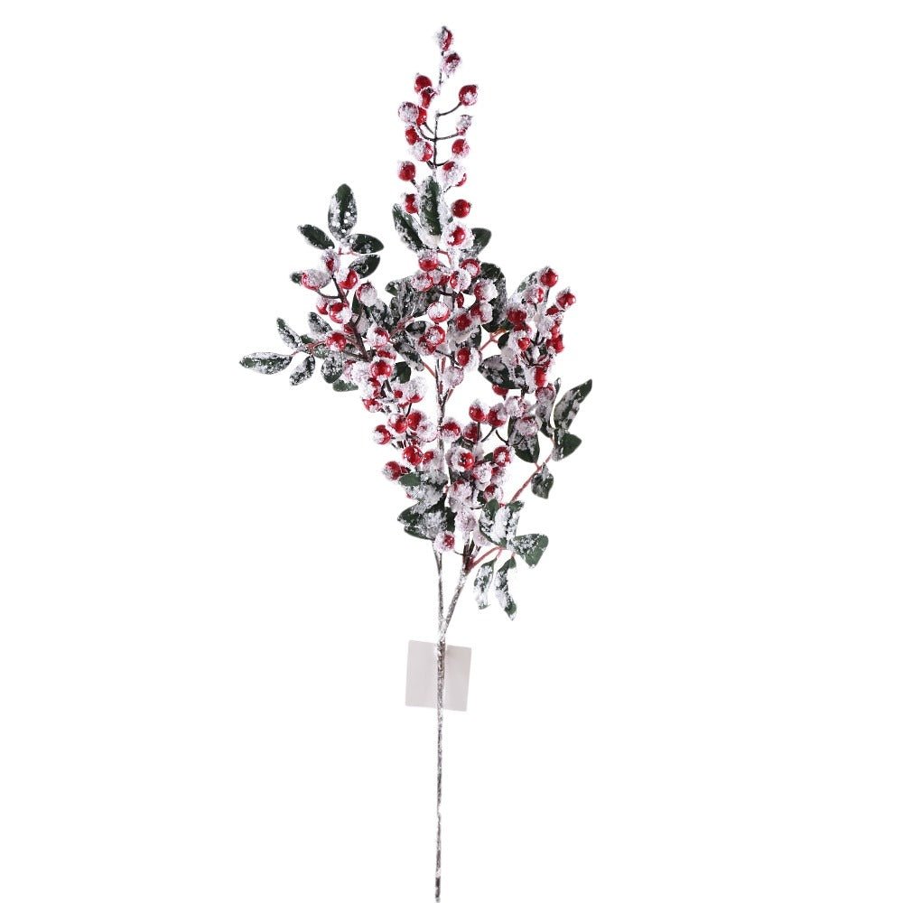 Artificial Red Snow Berry Spray - 32" - Greenery MarketArtificial Flowers261806