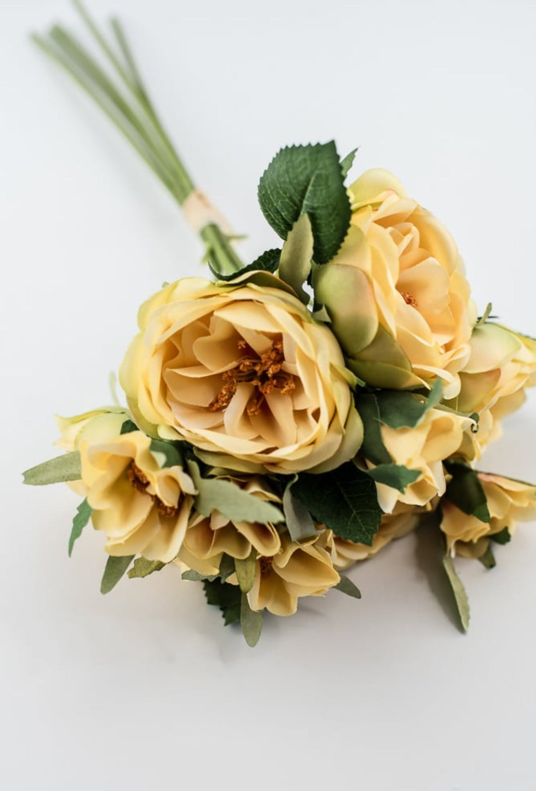 Artificial Roses bundle - yellow - Greenery Marketartificial flowers27576