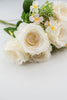 Artificial Roses bush - cream white - Greenery Marketartificial flowersFN170931