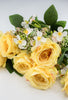 Artificial Roses bush - yellow - Greenery Marketartificial flowersFN170929