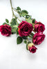 Artificial Roses spray - deep fuchsia pink - Greenery Marketartificial flowers27571