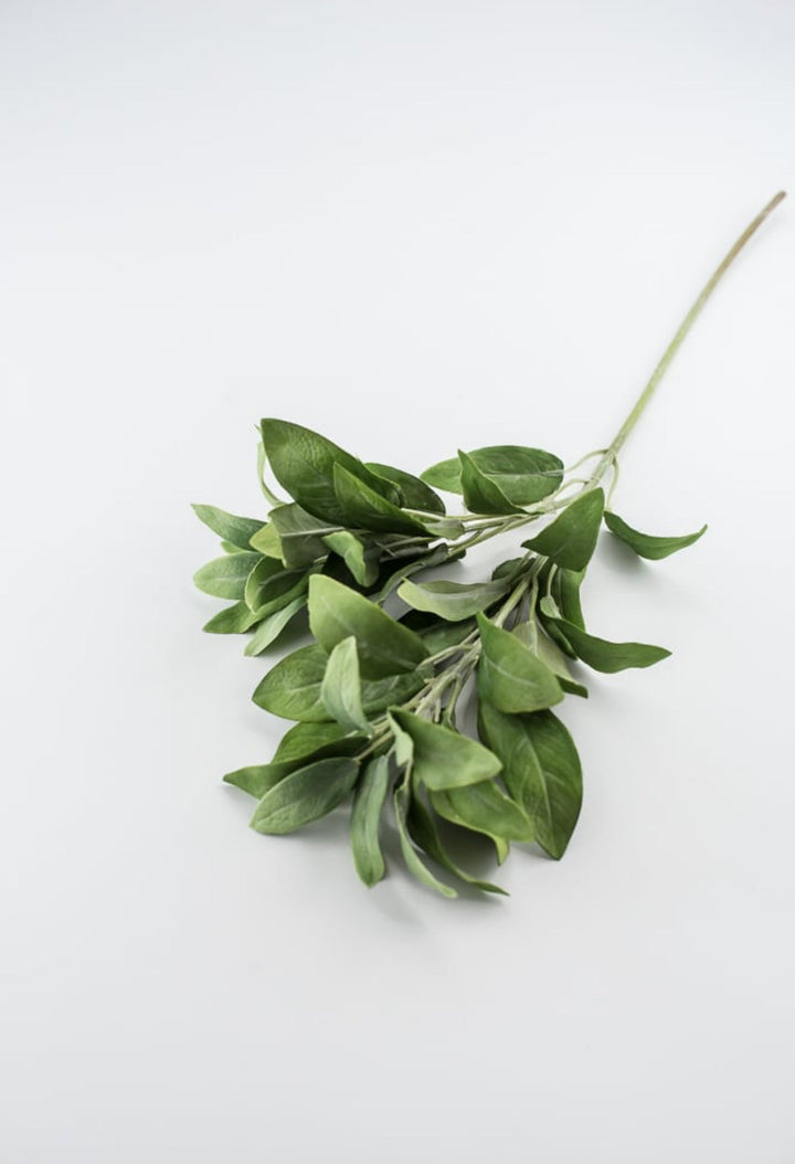 Artificial salvia leaf spray - Greenery Market2310361GR