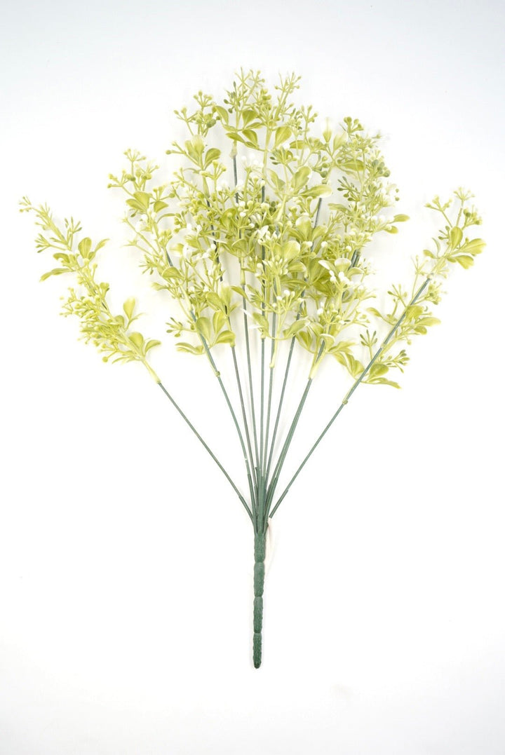 Artificial Sedum Bush - Off white Tipped - Greenery MarketArtificial Flora80182
