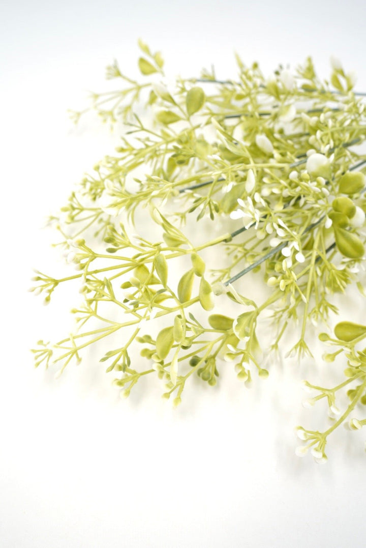 Artificial Sedum Bush - Off white Tipped - Greenery MarketArtificial Flora80182