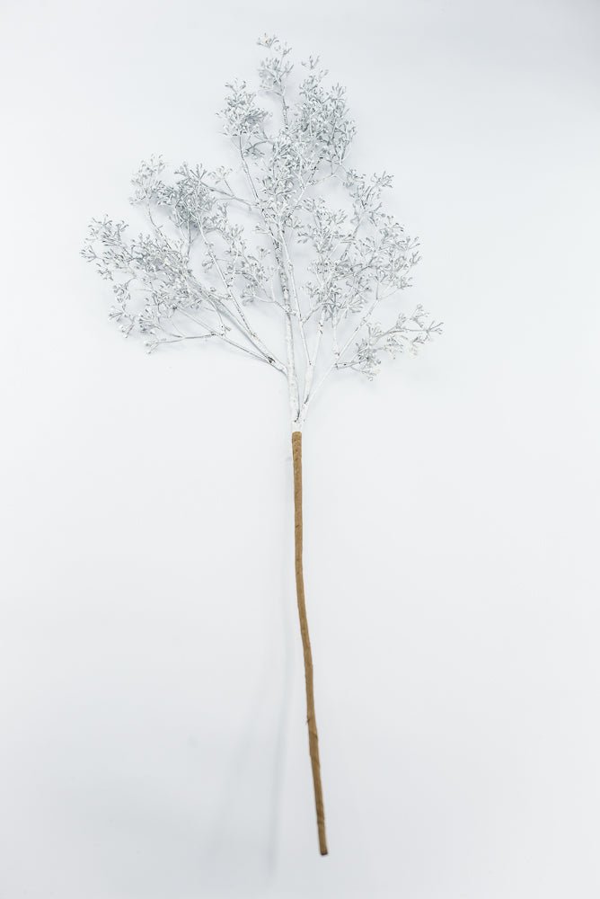 Artificial Silver Eucalyptus Seed Spray - 33" - Greenery MarketArtificial Flora65746-SILVER