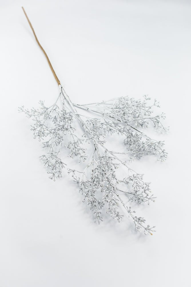 Artificial Silver Eucalyptus Seed Spray - 33" - Greenery MarketArtificial Flora65746-SILVER