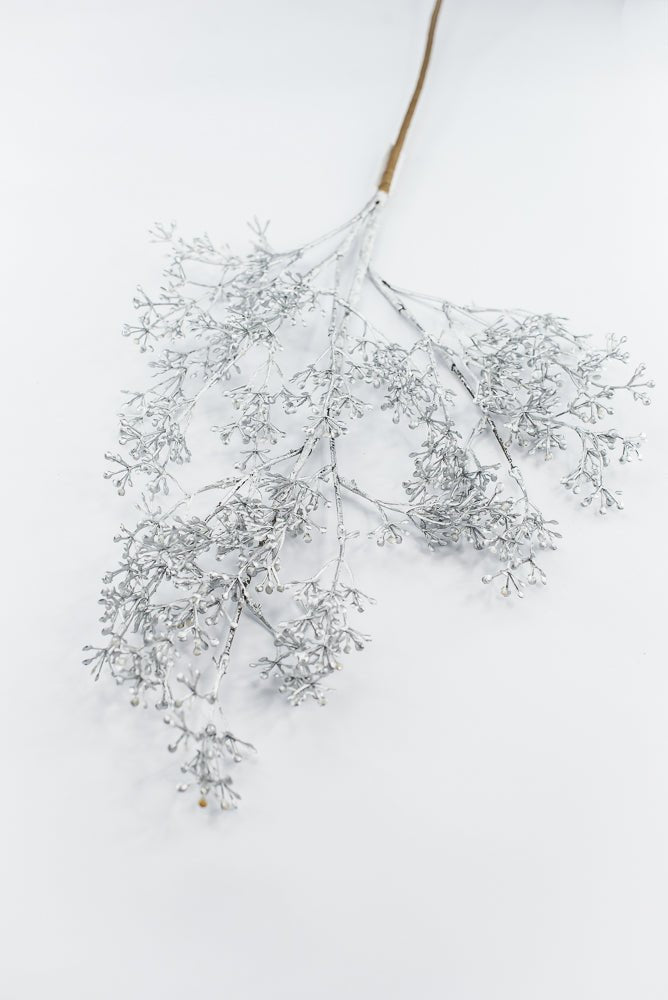 Artificial Silver Eucalyptus Seed Spray - 33" - Greenery MarketArtificial Flora65746-SILVER