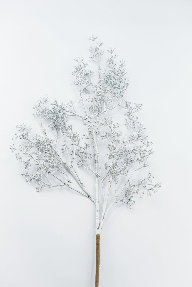Artificial Silver Eucalyptus Seed Spray - 33" - Greenery MarketArtificial Flora65746-SILVER