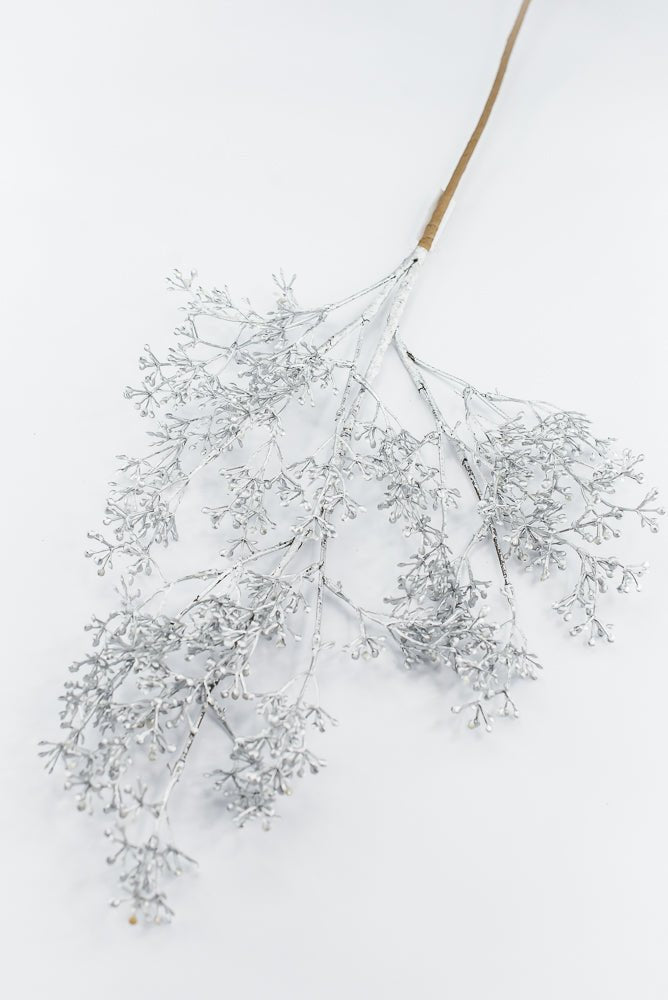 Artificial Silver Eucalyptus Seed Spray - 33" - Greenery MarketArtificial Flora65746-SILVER