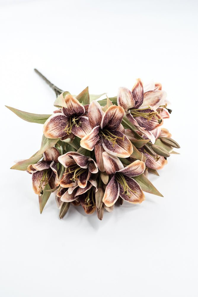 Artificial, Small Lily Bush - 18" - Greenery MarketArtificial Flora85860-MV