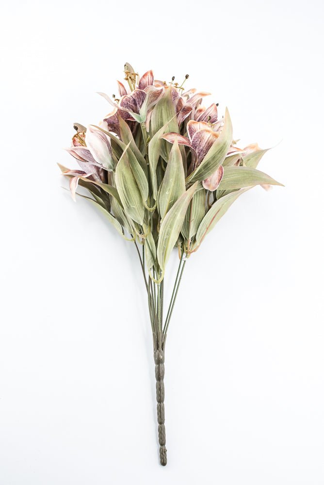 Artificial, Small Lily Bush - 18" - Greenery MarketArtificial Flora85860-MV
