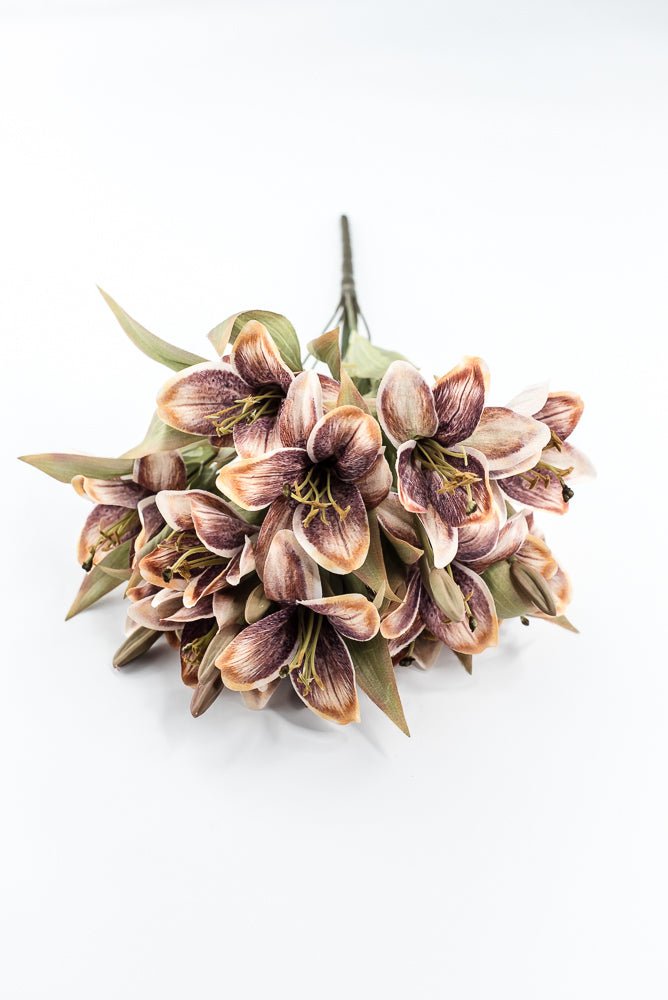 Artificial, Small Lily Bush - 18" - Greenery MarketArtificial Flora85860-MV