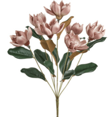 Artificial, Smoke Magnolia Bush - 23" - Greenery MarketFBM742-SM