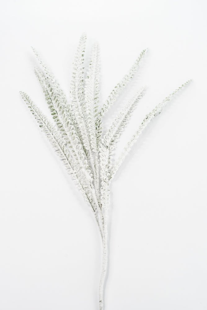 Artificial Snow Button Leaves Spray - 32" - Greenery MarketArtificial Flora86891SNOW