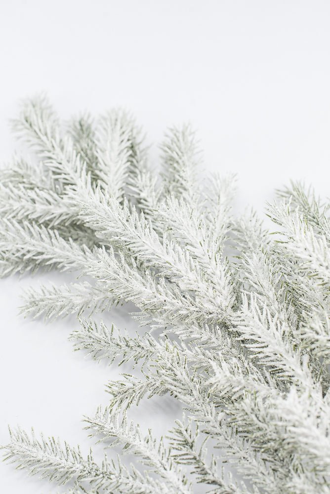 Artificial Snow Pine Spray - 28" - Greenery MarketArtificial Flora86900SNOW