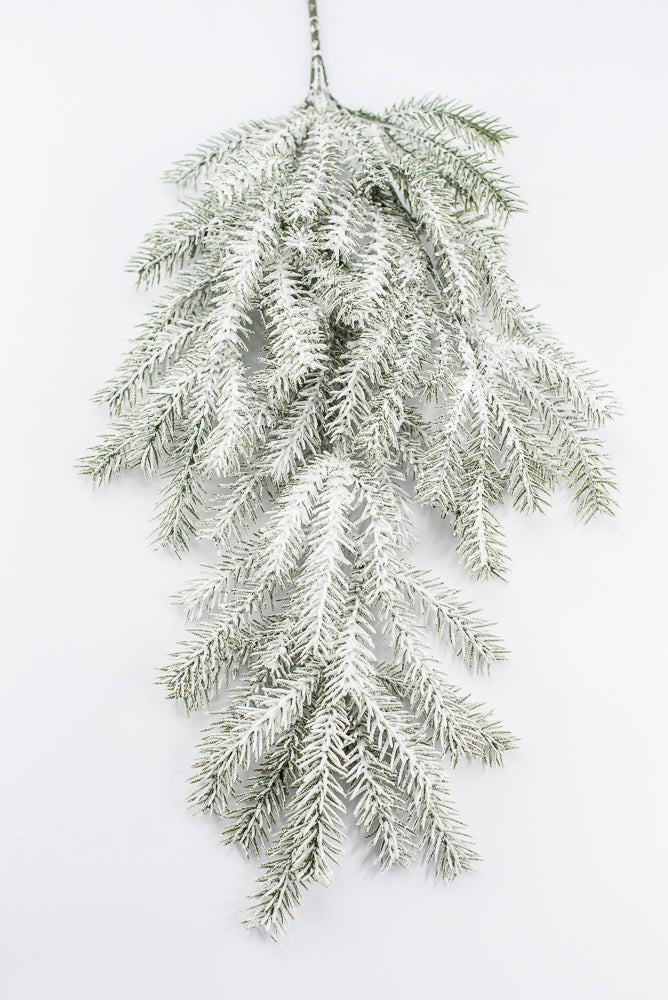 Artificial Snow Pine Spray - 28" - Greenery MarketArtificial Flora86900SNOW