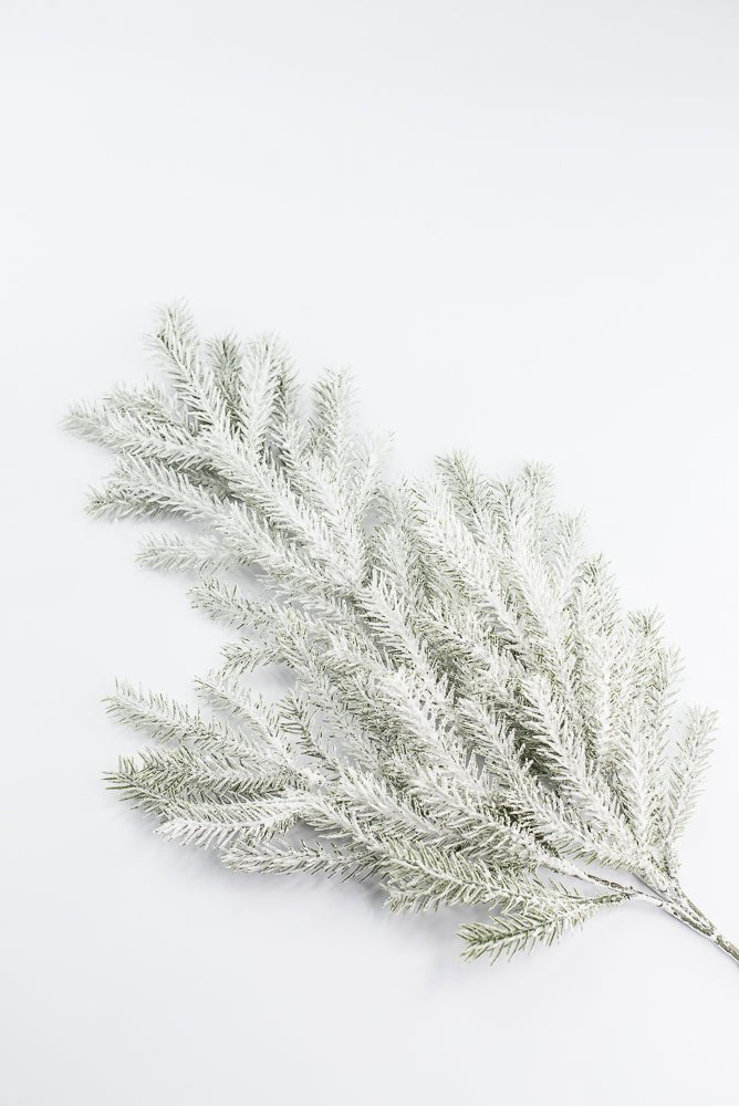 Artificial Snow Pine Spray - 28" - Greenery MarketArtificial Flora86900SNOW