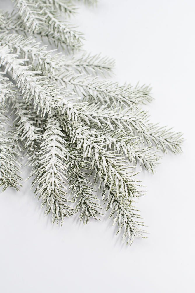 Artificial Snow Pine Spray - 28" - Greenery MarketArtificial Flora86900SNOW