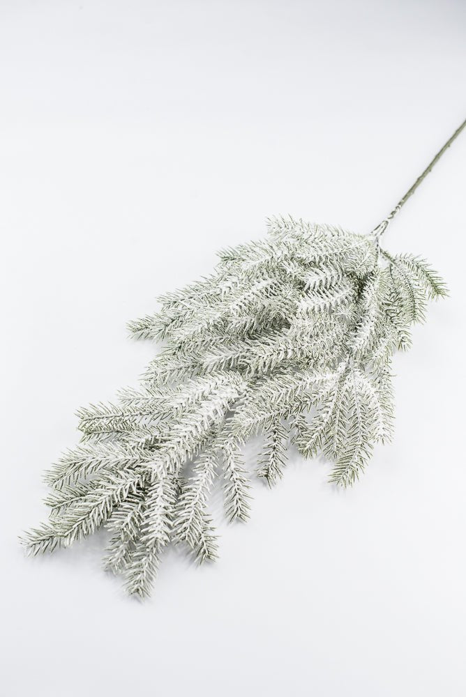 Artificial Snow Pine Spray - 28" - Greenery MarketArtificial Flora86900SNOW