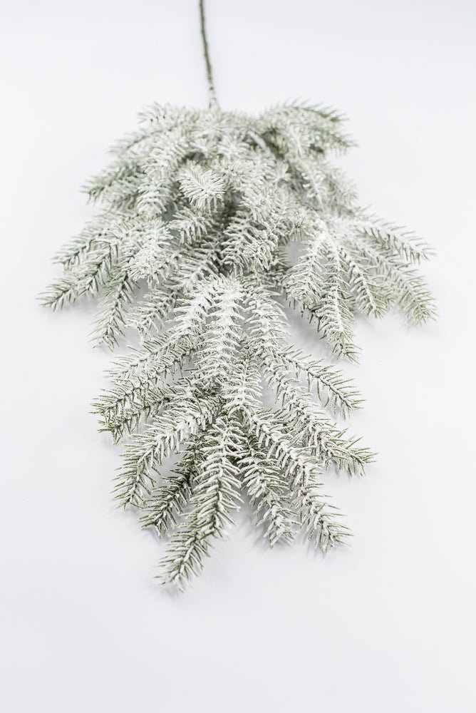 Artificial Snow Pine Spray - 28" - Greenery MarketArtificial Flora86900SNOW
