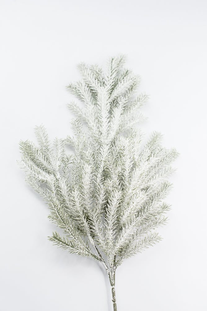 Artificial Snow Pine Spray - 28" - Greenery MarketArtificial Flora86900SNOW