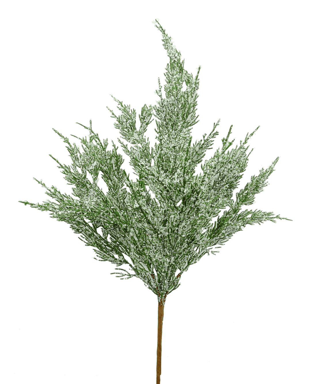 Artificial Snow Snowy Cedar Pine Bush - 22" - Greenery Market84923SNOW