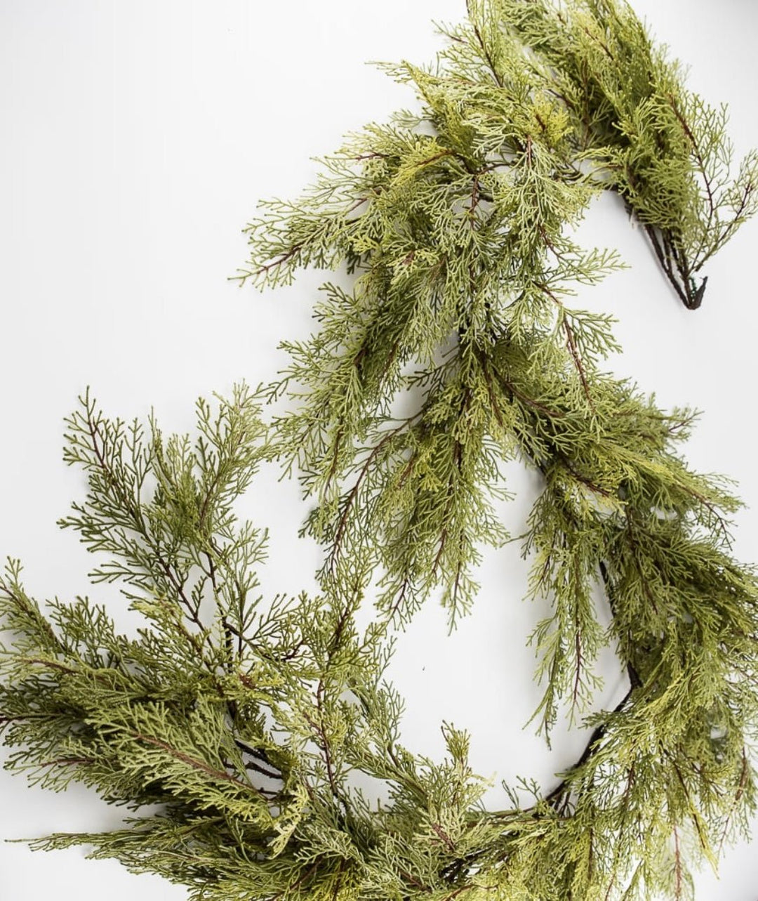 Artificial soft cedar garland 6’ - Greenery MarketgreeneryX1906 - G