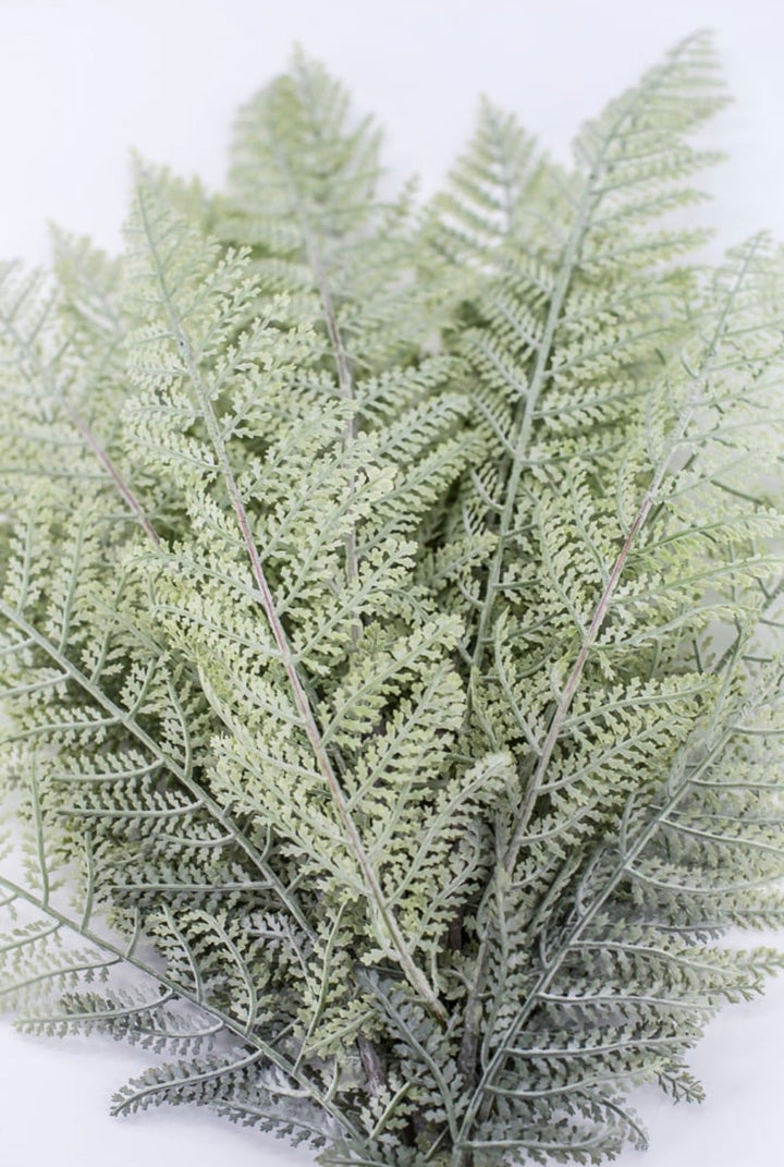 Artificial, Soft Touch Fern Bush - 19" - Greenery Market85544-UV