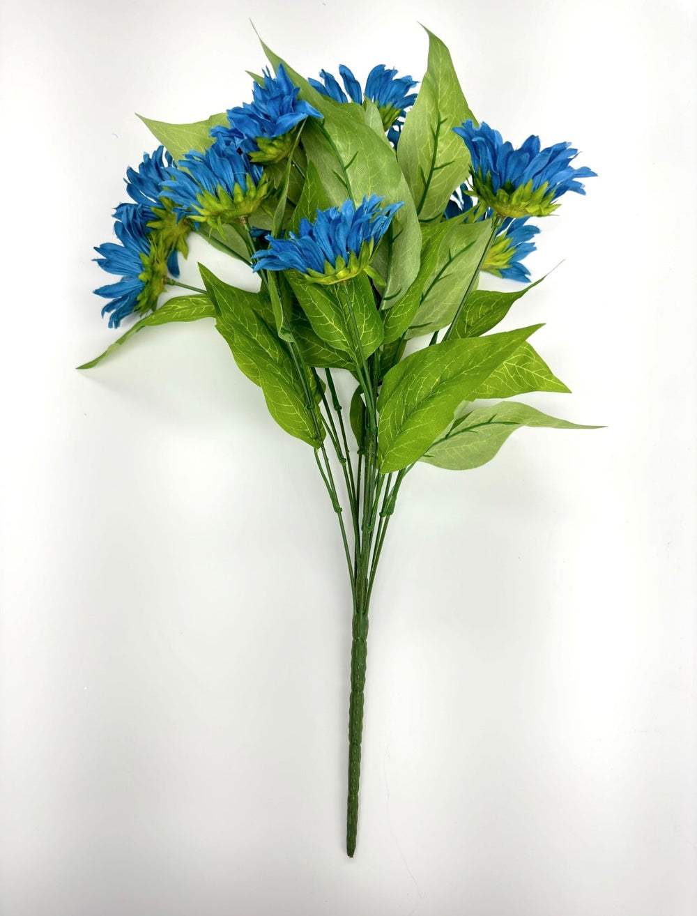 Artificial Sunflower flower bush - blue - Greenery Marketartificial flowers12053