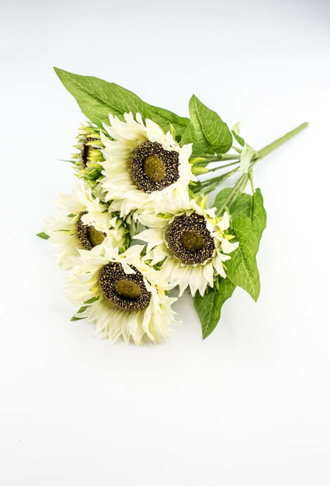 Artificial Sunflower flower bush - cream - Greenery Marketartificial flowers12021