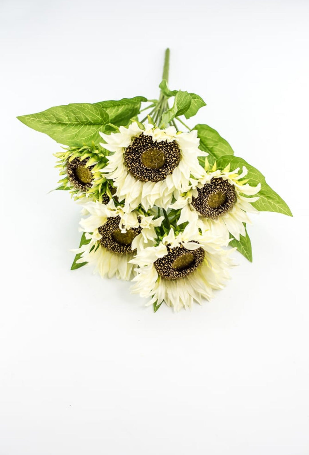 Artificial Sunflower flower bush - cream - Greenery Marketartificial flowers12021