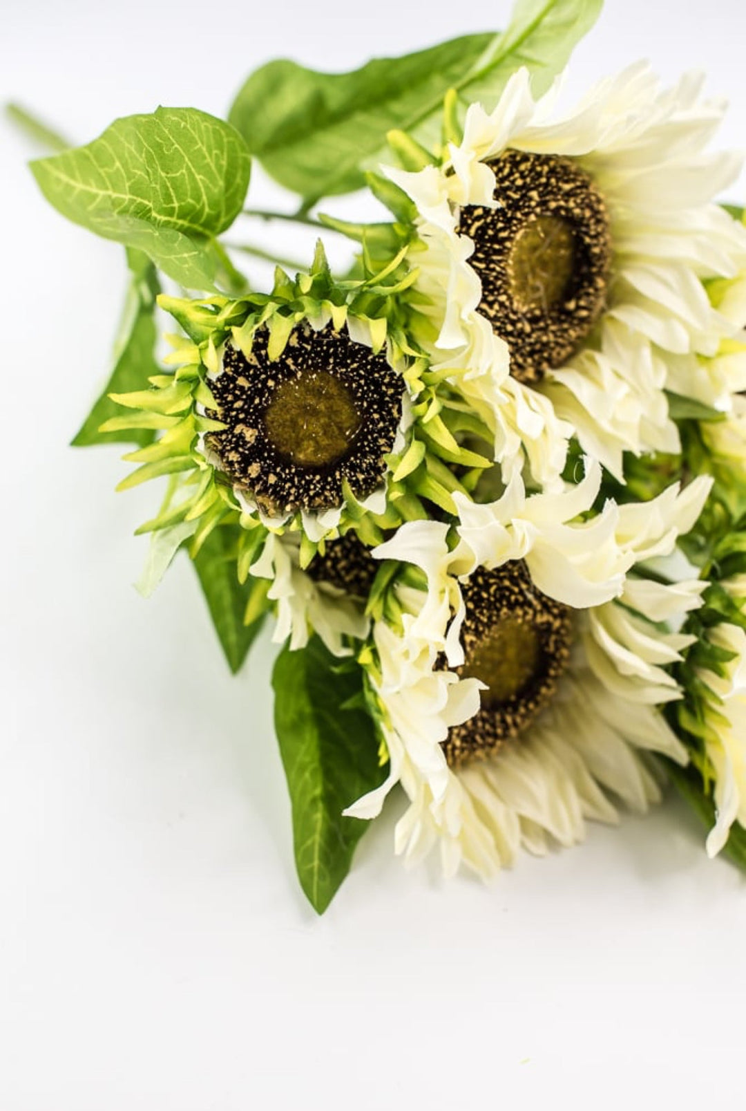 Artificial Sunflower flower bush - cream - Greenery Marketartificial flowers12021