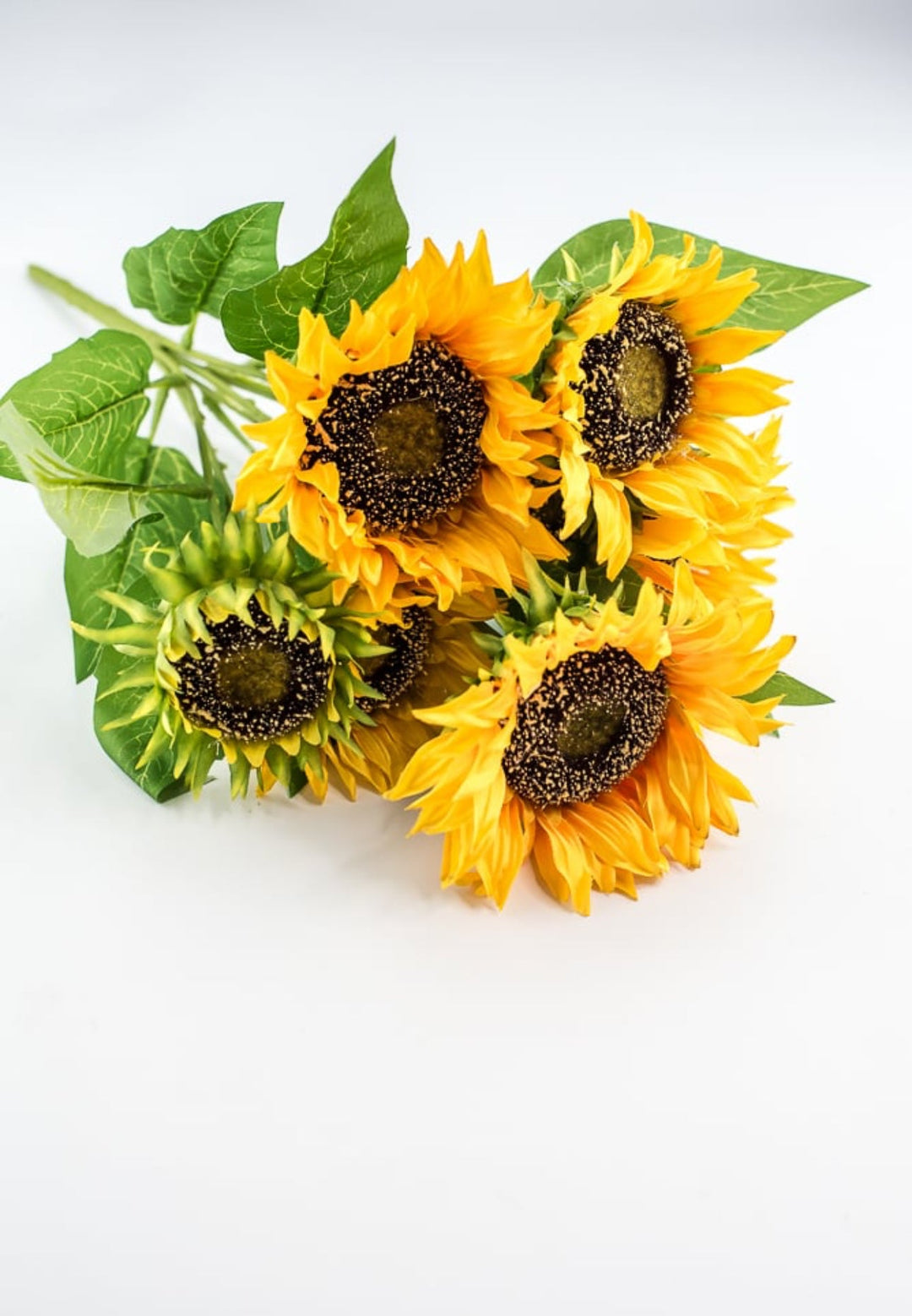 Artificial Sunflower flower bush - yellow - Greenery Marketartificial flowers12001