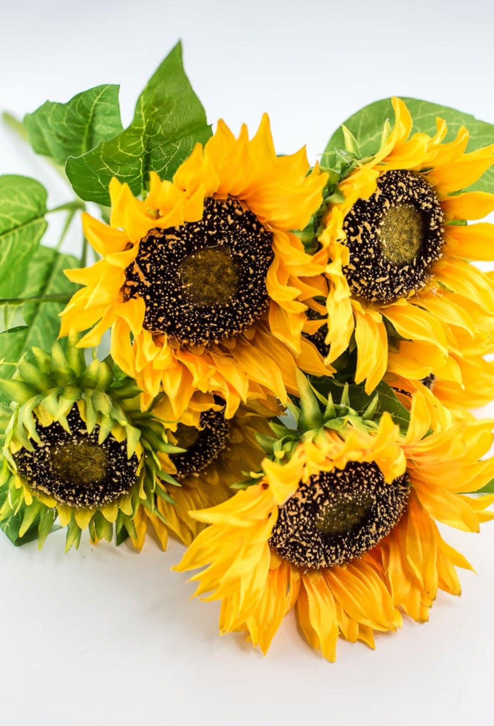 Artificial Sunflower flower bush - yellow - Greenery Marketartificial flowers12001