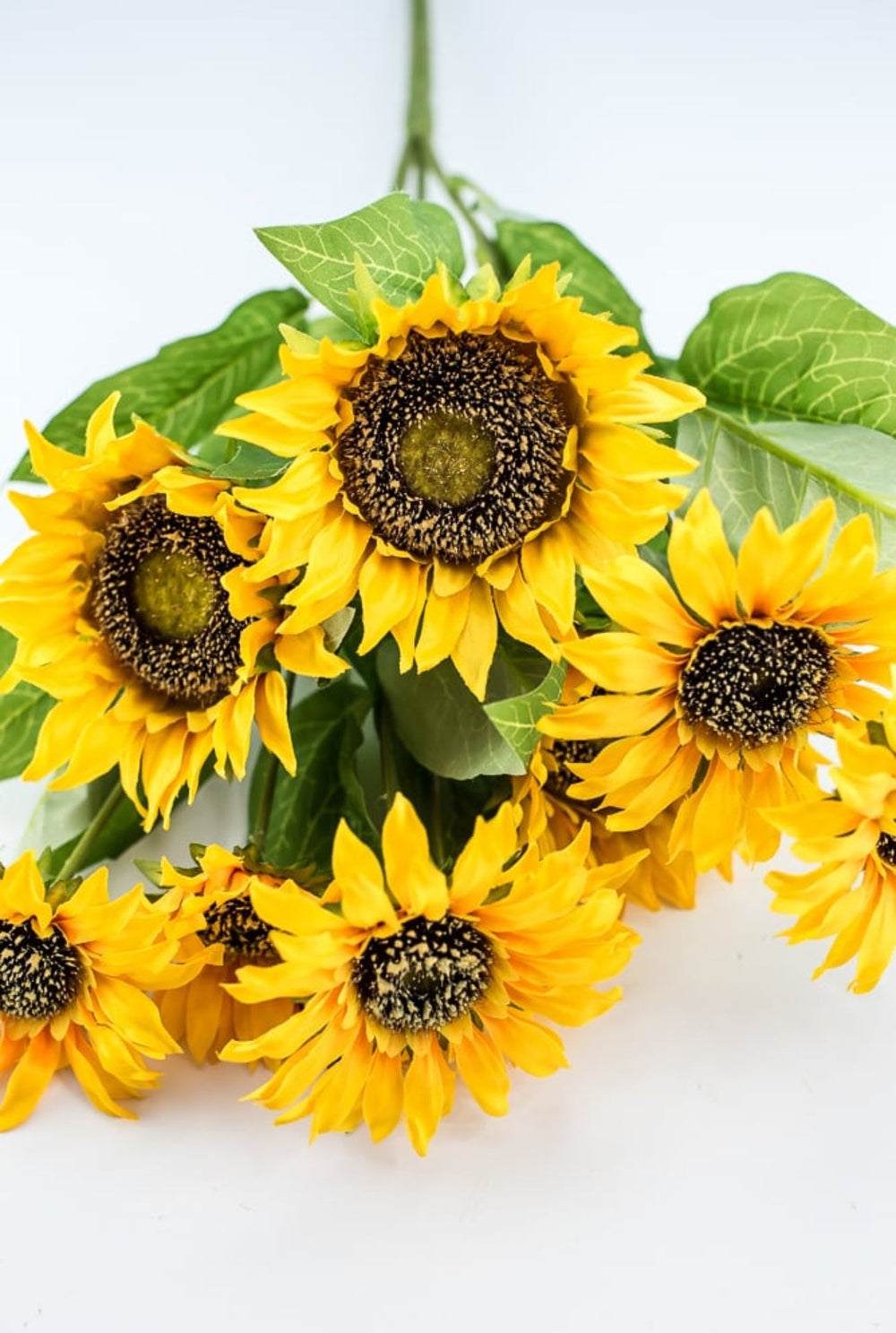 Artificial Sunflower flower bush - yellow - Greenery Marketartificial flowers12002