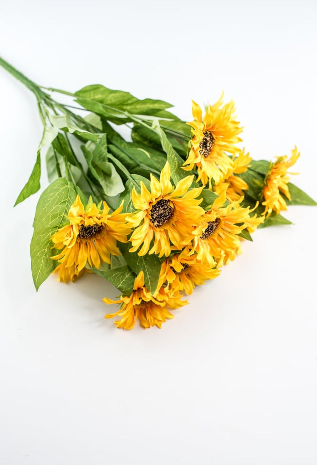 Artificial Sunflower flower bush - yellow - Greenery Marketartificial flowers12003