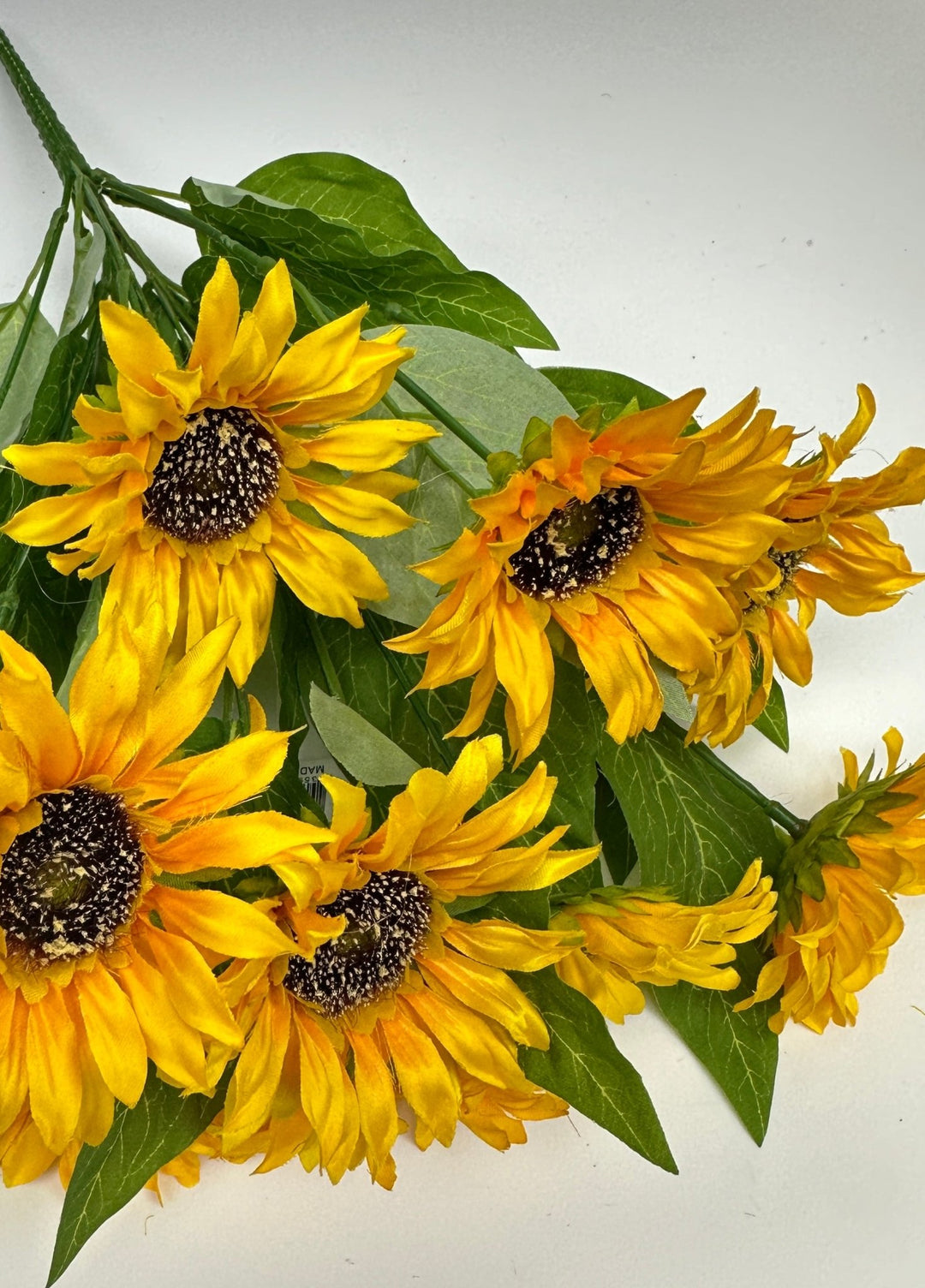 Artificial Sunflower flower bush - yellow - Greenery Marketartificial flowers12003