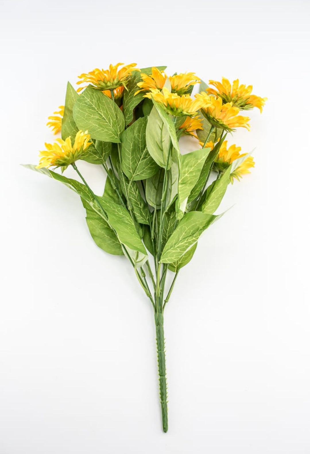 Artificial Sunflower flower bush - yellow - Greenery Marketartificial flowers12003