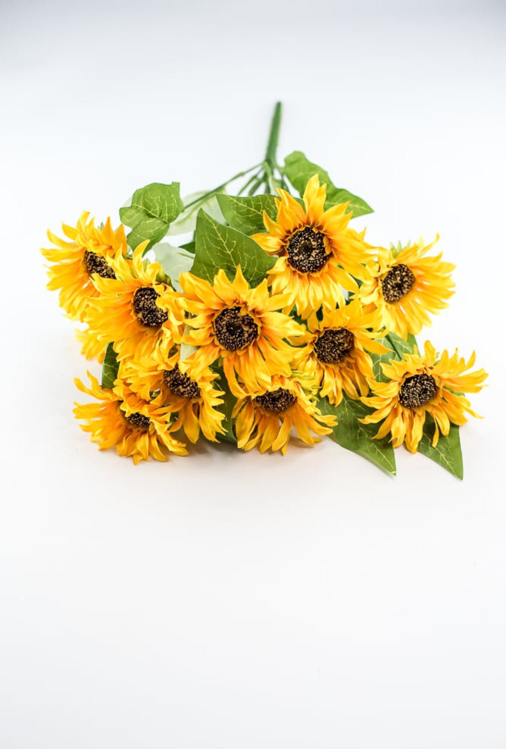 Artificial Sunflower flower bush - yellow - Greenery Marketartificial flowers12003