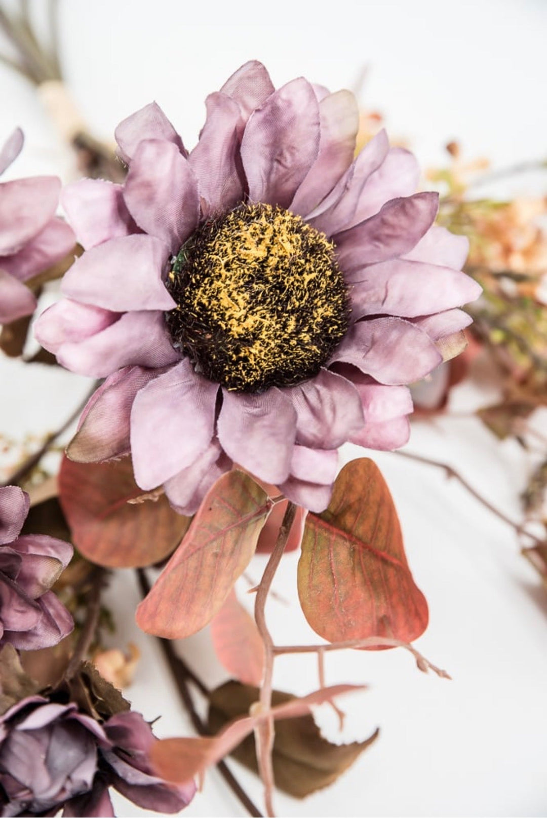 Artificial Sunflowers & Mixed Filler Bundle - Dusty Purple - Greenery MarketArtificial Flora26338