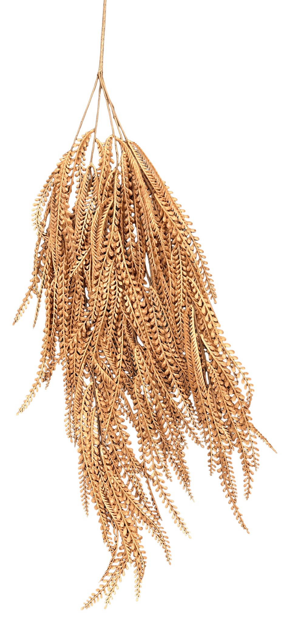 Artificial Tan Leaves Hanging Bush - 36" - Greenery MarketArtificial Flora57311TAN