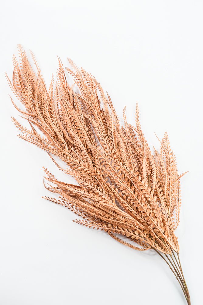 Artificial Tan Leaves Hanging Bush - 36" - Greenery MarketArtificial Flora57311TAN