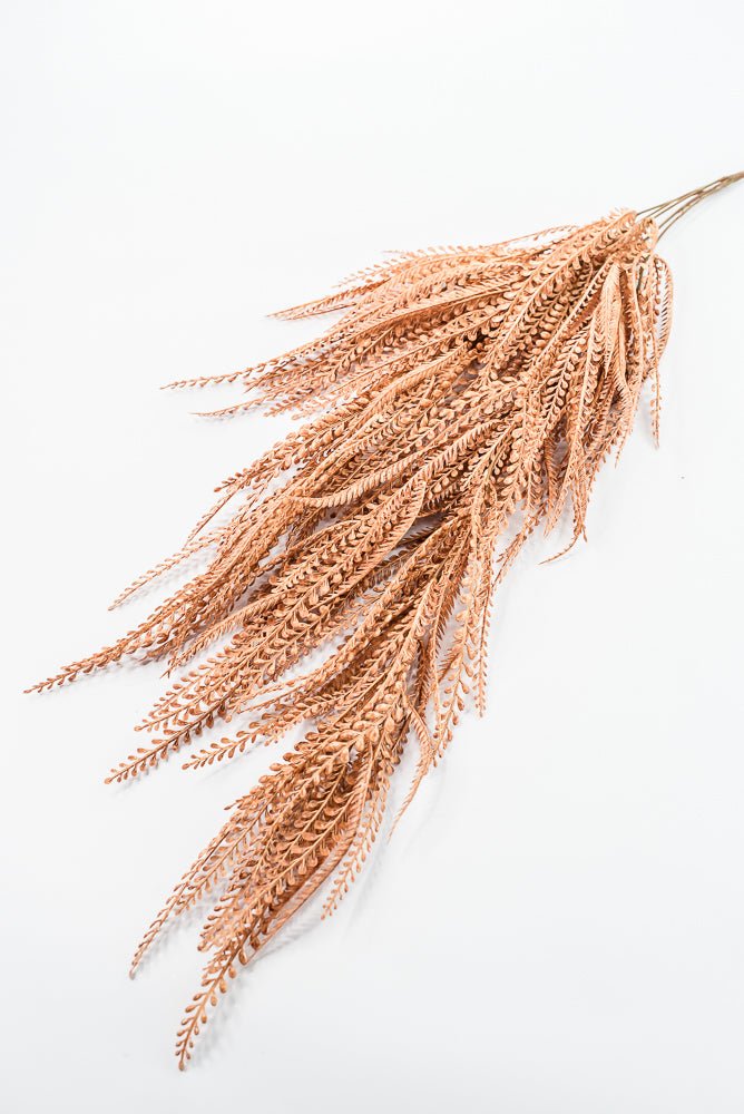 Artificial Tan Leaves Hanging Bush - 36" - Greenery MarketArtificial Flora57311TAN